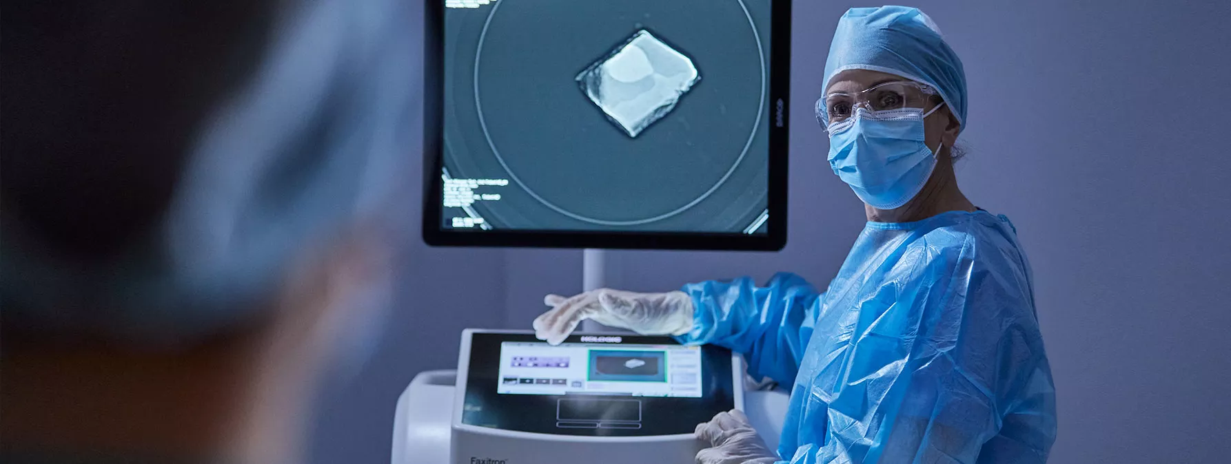 Faxitron™ Trident™ with clinician