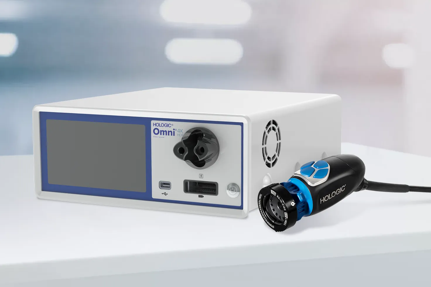 Omni 4K HDR Video System on a table