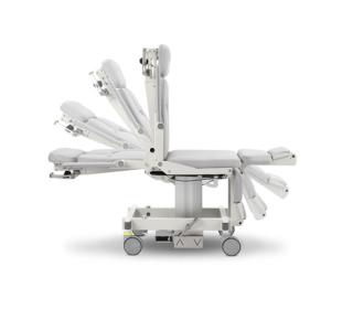 Akrus Mammography Positioning Chair in white background